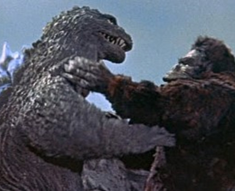 Montaje promo King Kong vs Godzilla